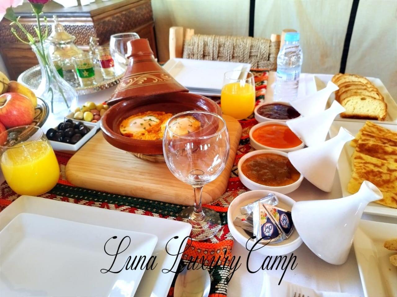 Hotel Luna Luxury Camp Merzouga Exteriér fotografie