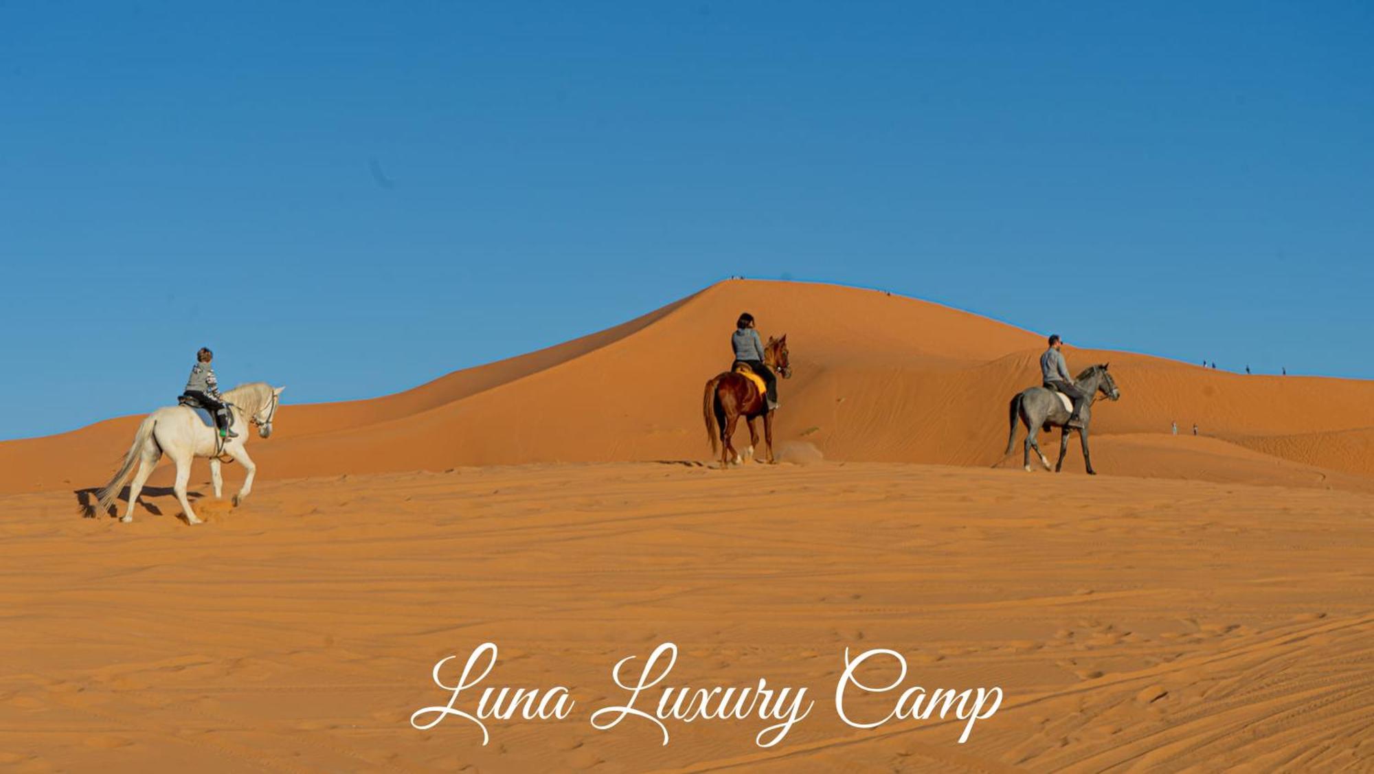 Hotel Luna Luxury Camp Merzouga Exteriér fotografie
